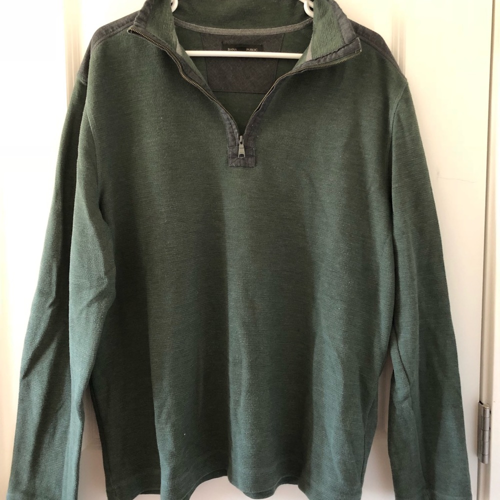 Banaba Republic Men’s Half ZIP Sweater